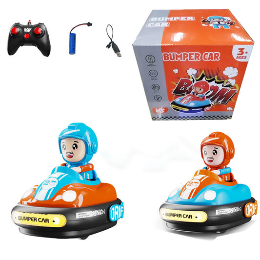 Remote Control Bumper Cars with Lights & Music