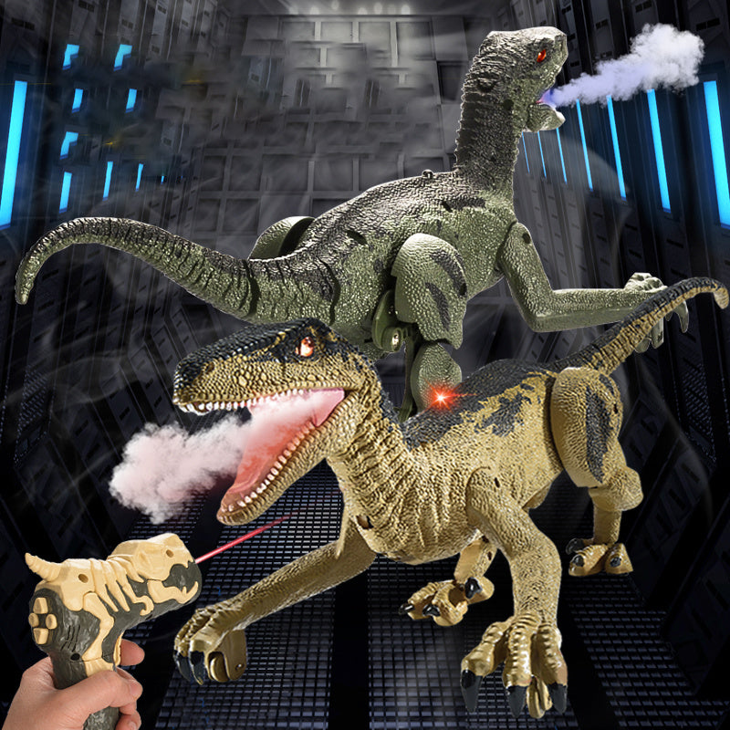 Spray Mist Dinosaur Toy - Walking with Light & Sound