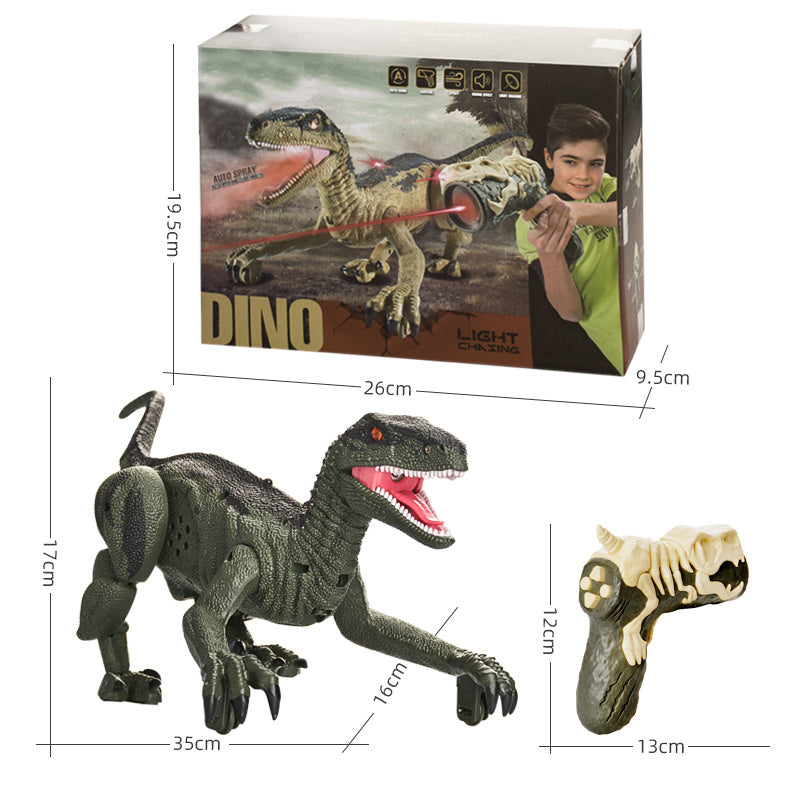 Spray Mist Dinosaur Toy - Walking with Light & Sound