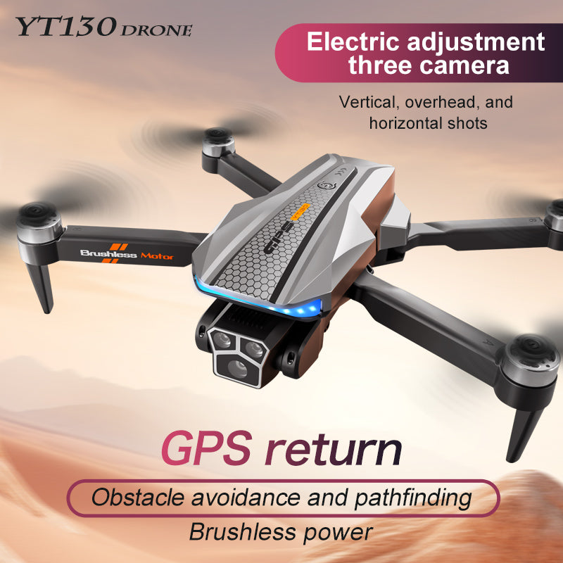 4K GPS Drone with Optical Flow and Obstacle Avoidance