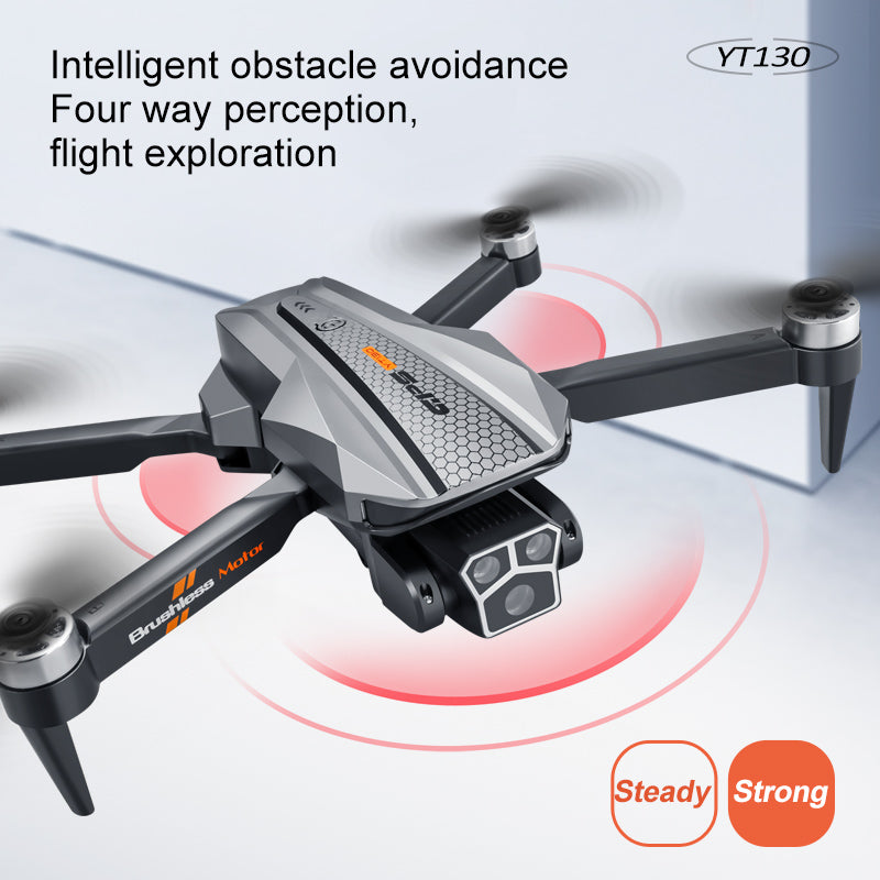 4K GPS Drone with Optical Flow and Obstacle Avoidance