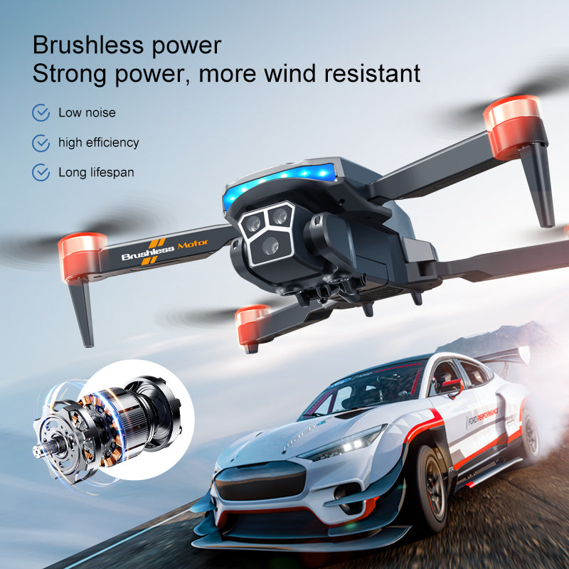 4K GPS Drone with Optical Flow and Obstacle Avoidance