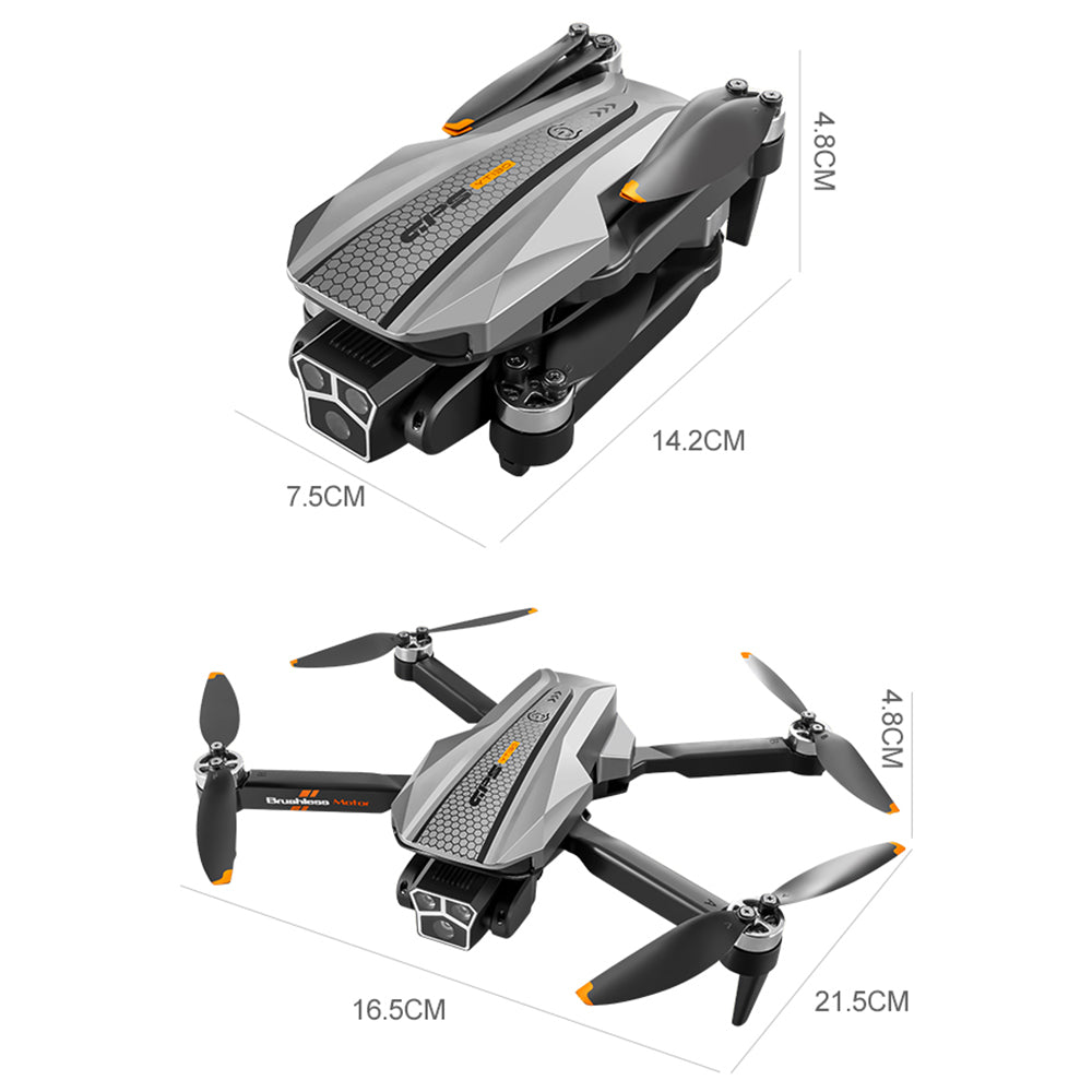 4K GPS Drone with Optical Flow and Obstacle Avoidance