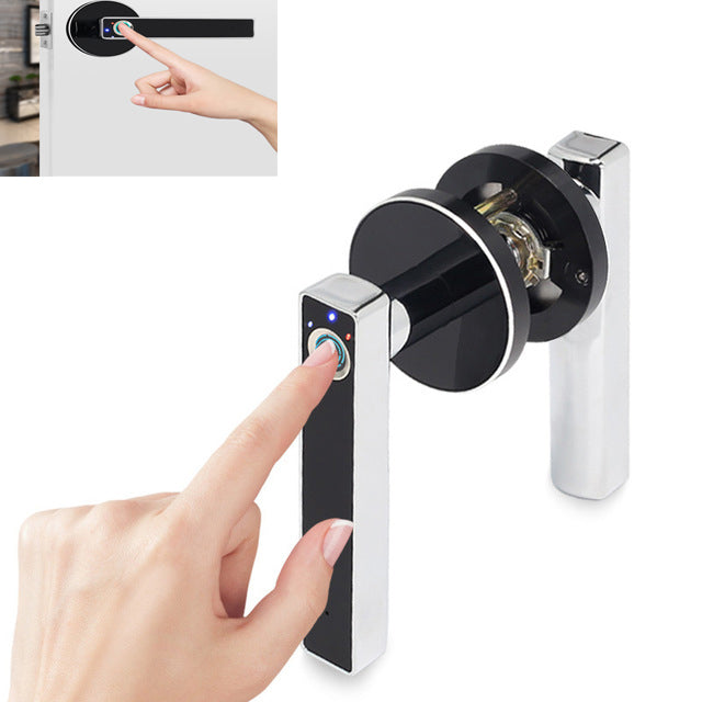 Smart Electronic Home Wooden Door Office Room Fingerprint Lock