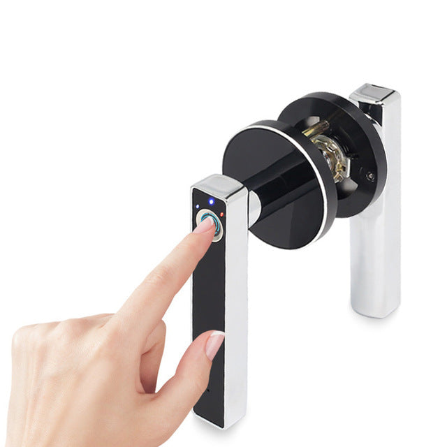 Smart Electronic Home Wooden Door Office Room Fingerprint Lock