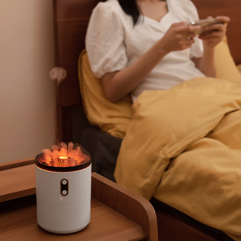 Flame-Effect Aroma Diffuser & Humidifier