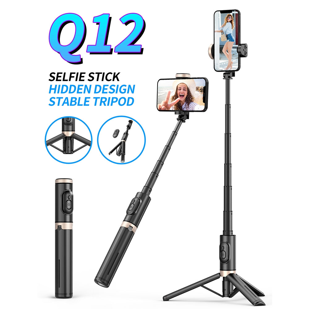 Extendable Phone Tripod with Bluetooth Remote