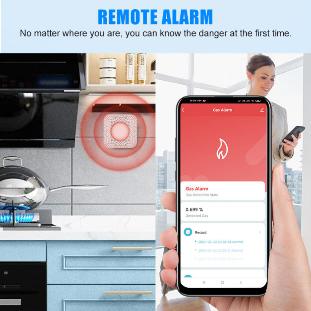 Smart Gas Alarm - Home Security Sensor