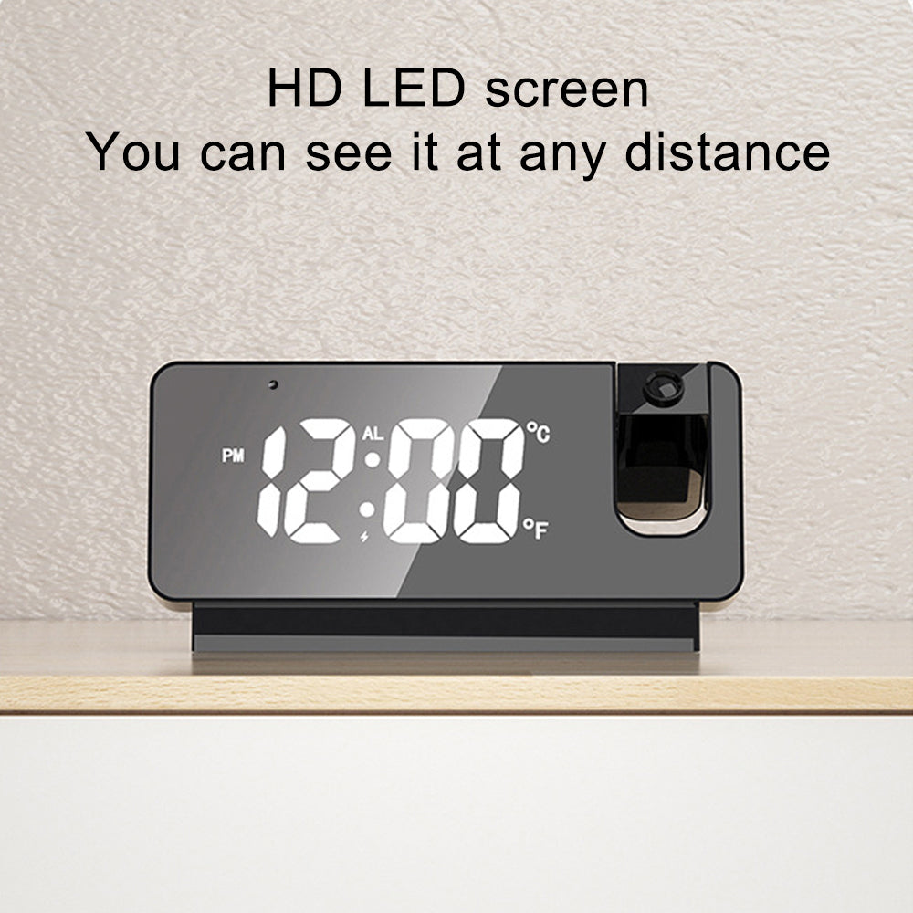 Projection Alarm Clock Camera