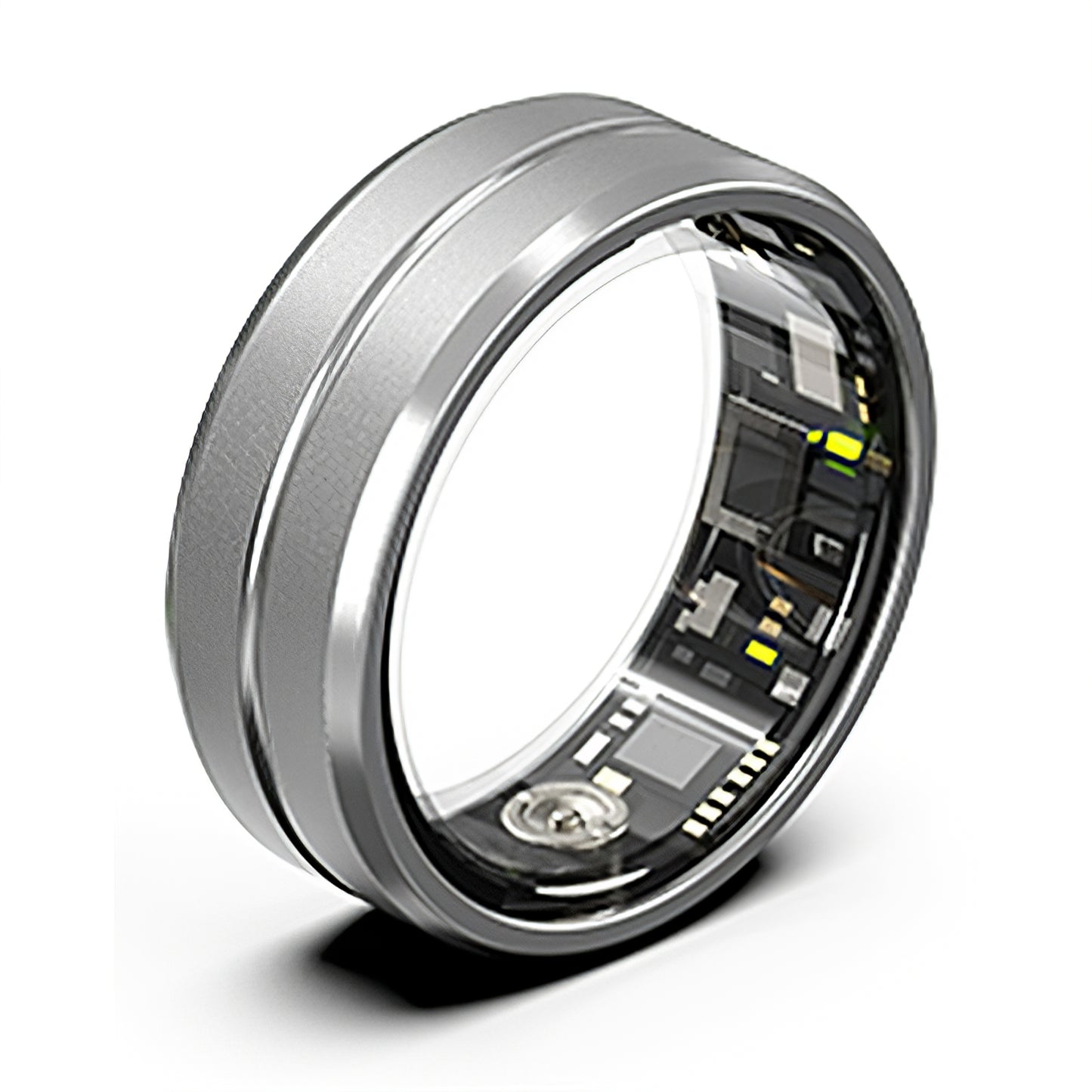 Smart Ring - Waterproof Health Monitoring with Charging Case