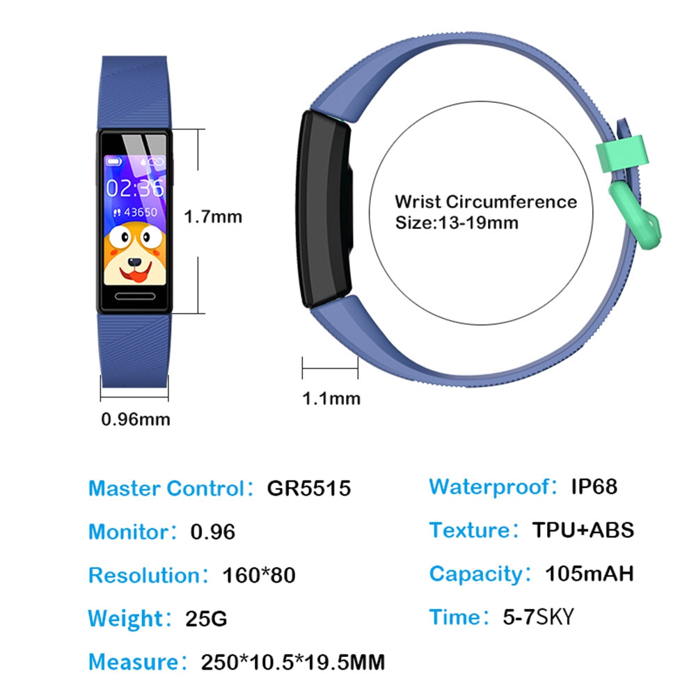 Children's Smart Watch - Waterproof with Health Monitoring