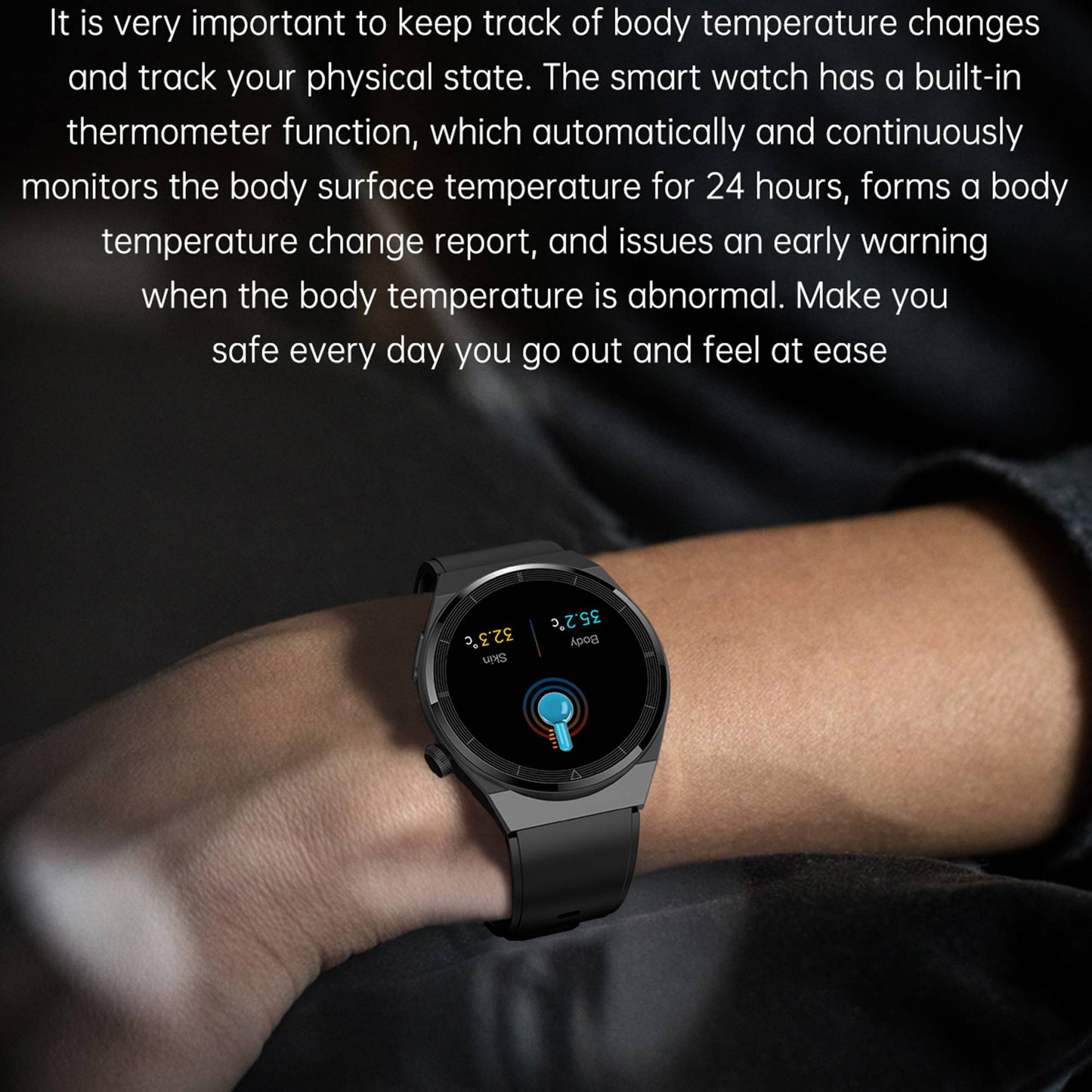 Bluetooth Calling Smart Watch - Waterproof with Health Monitoring