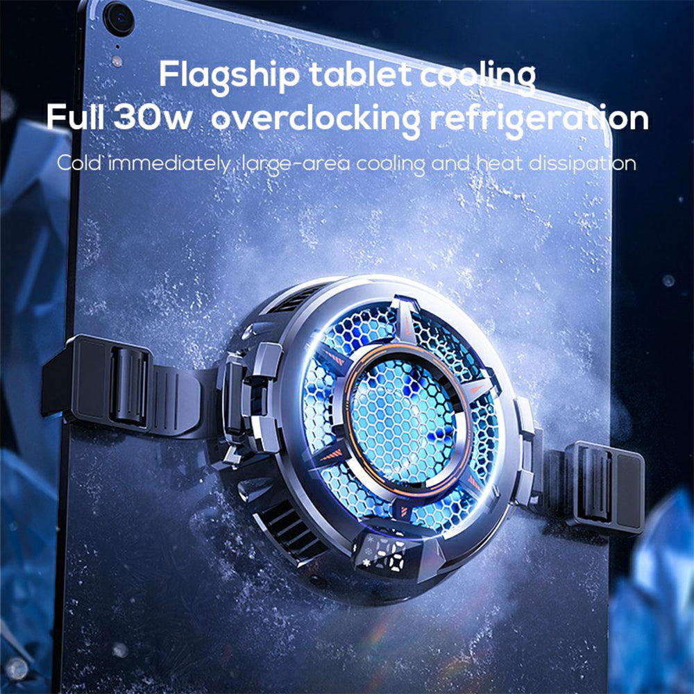 Magnetic Tablet Cooler with Temperature Display