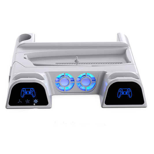 PS5 Slim Cooling Stand with Controller Charger & Storage