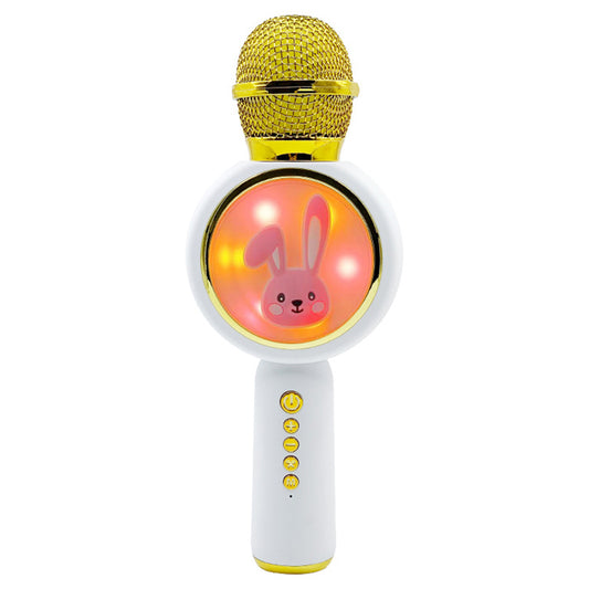 Rabbit Kids Microphone - Voice Changing Bluetooth Karaoke Mic