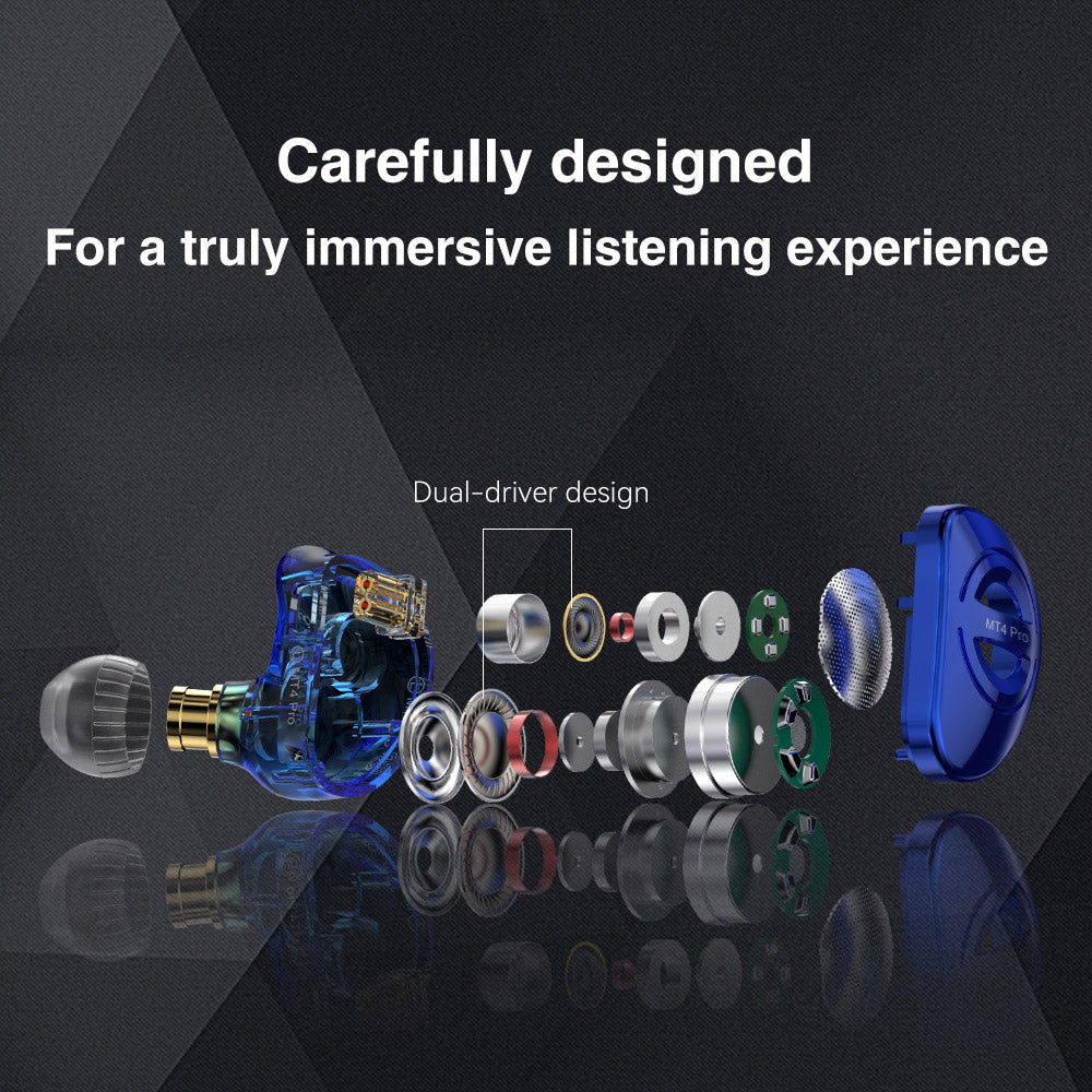 Wired In-Ear Earphones - Detachable, Heavy Bass