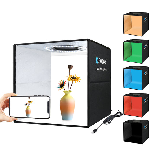 Photo Studio Box with 6 Backgrounds