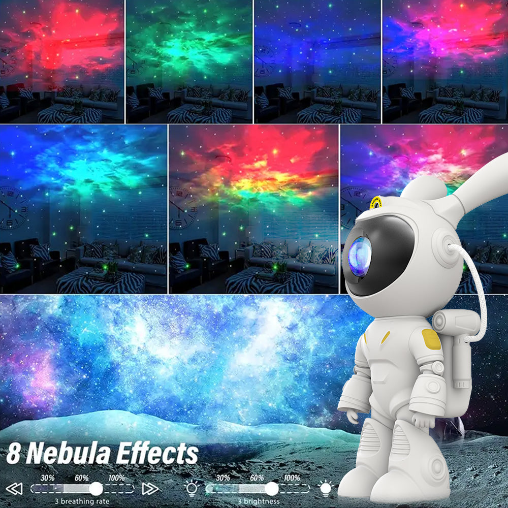 Space Rabbit Stars & Nebulae Projection Lamp