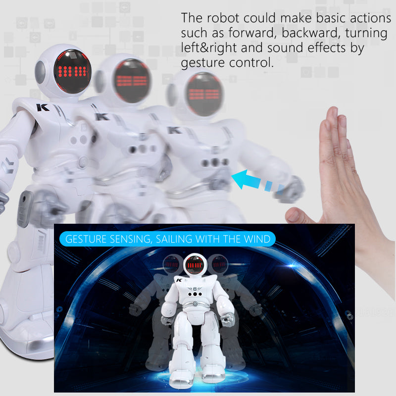 Smart Gesture-Controlled Singing & Dancing RC Robot