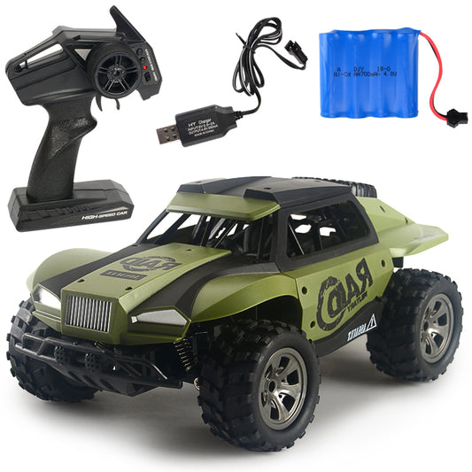 20KM/H Electric Remote Control Toy Car - Green