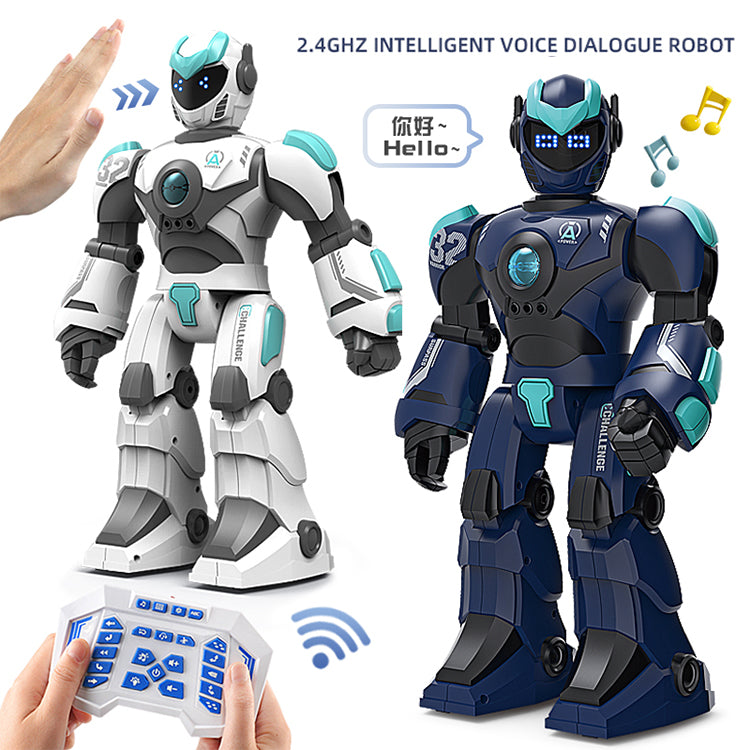 Robot with Voice & Gesture Control