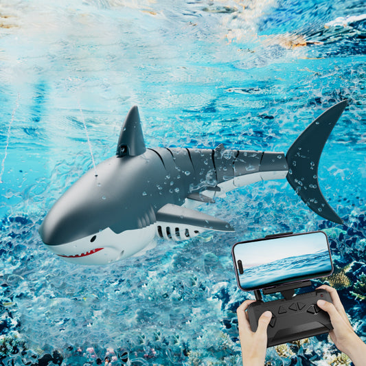 RC Electric Shark with Camera & Spray